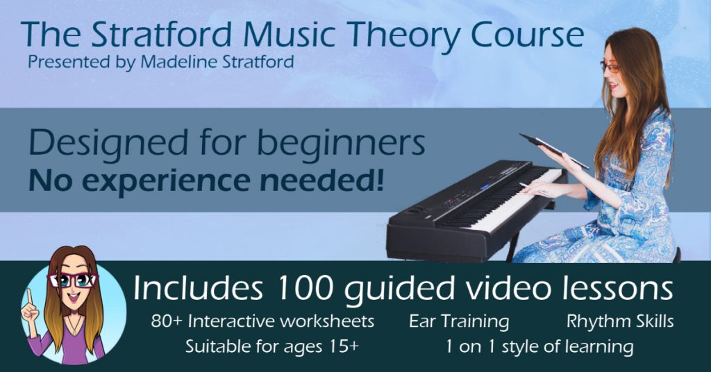 stratford music theory course online learn easy beginners